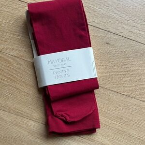 Mayoral Red Panty Tights